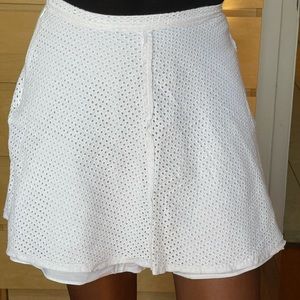 Eyelet Skirt